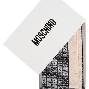 Moschino Wool Wrap Scarf / Throw Blanket